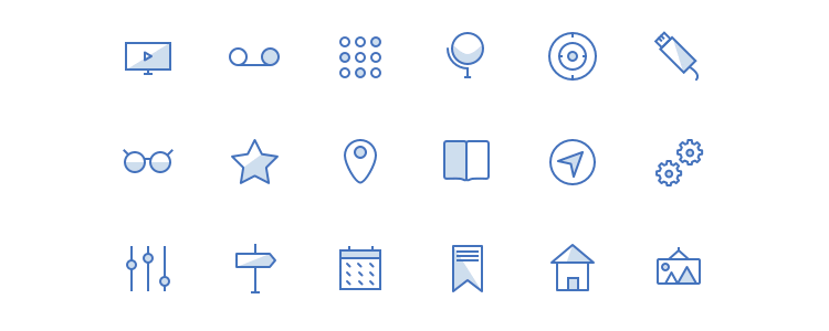 Blunicons Essentials Icons