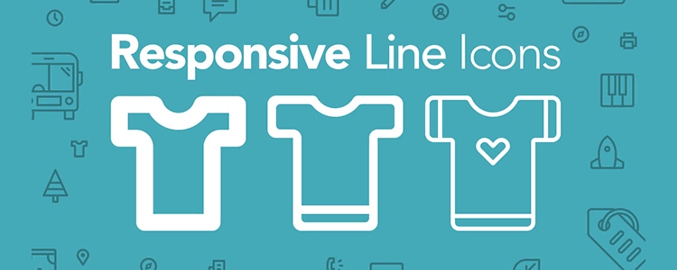 Responsive Line Icons