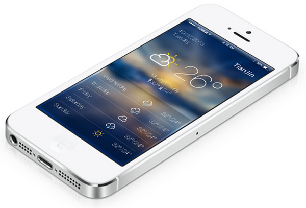 ios 7 Weather by Chunli Liu