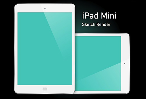 instantShift - Beautiful iPad Mockup PSD Designs