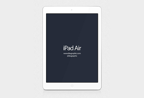 instantShift - Beautiful iPad Mockup PSD Designs