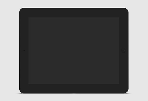 instantShift - Beautiful iPad Mockup PSD Designs