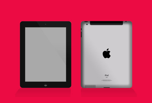 instantShift - Beautiful iPad Mockup PSD Designs