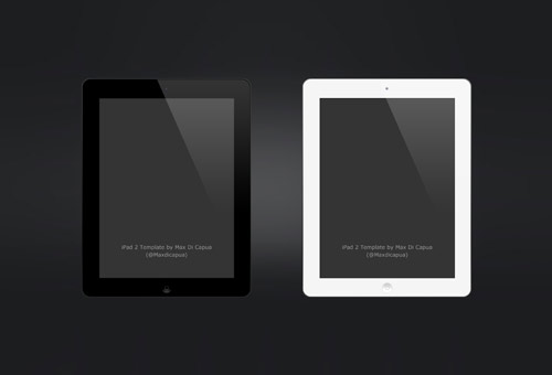 instantShift - Beautiful iPad Mockup PSD Designs