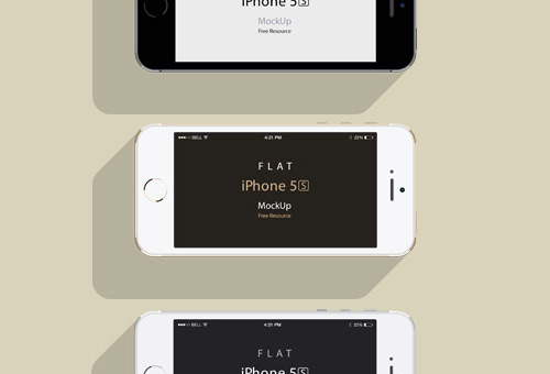 instantShift - Beautiful iPhone Mockup PSD Designs