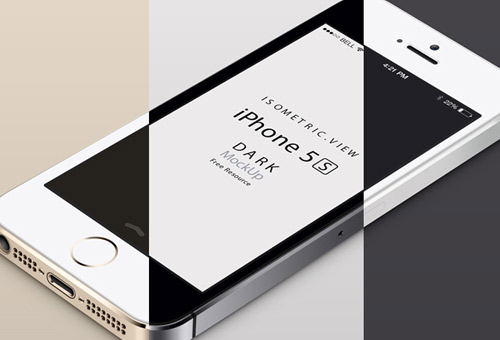 instantShift - Beautiful iPhone Mockup PSD Designs