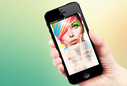 instantShift - Beautiful iPhone Mockup PSD Designs