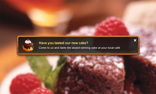 Notification Window PSD Designs