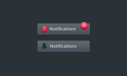 Notification Window PSD Designs