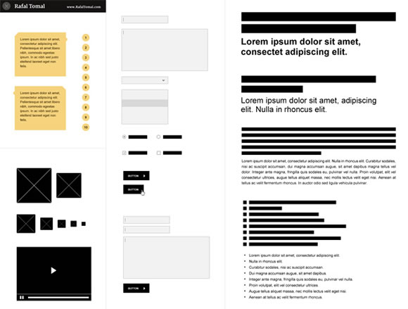 UI and Wireframe Kits