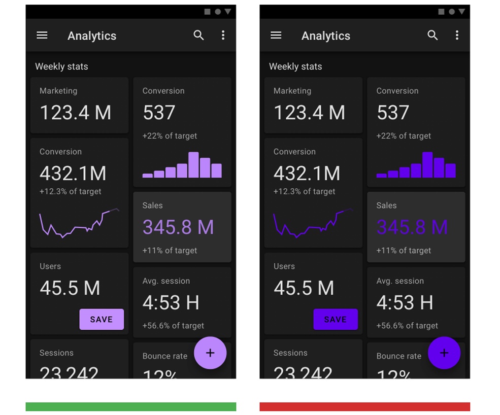 高手笔记整理！一份超全面的Material Design 暗色主题设计指南