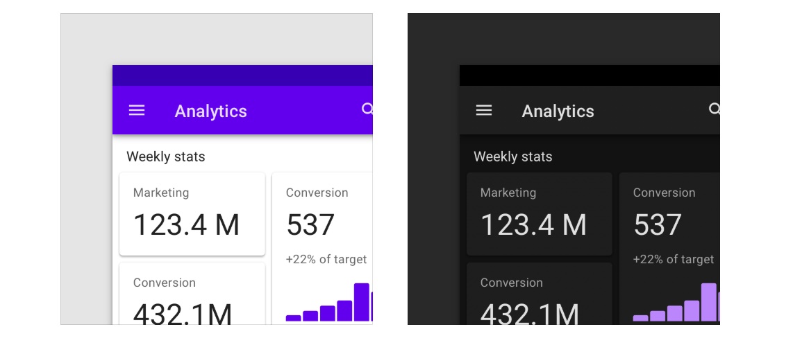 高手笔记整理！一份超全面的Material Design 暗色主题设计指南