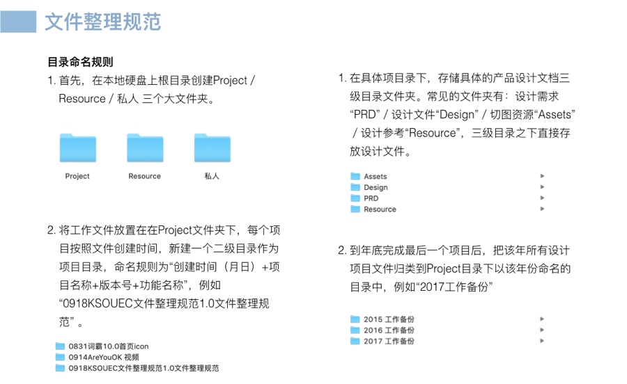 金山内部资料！超实用的视觉设计文档整理规范