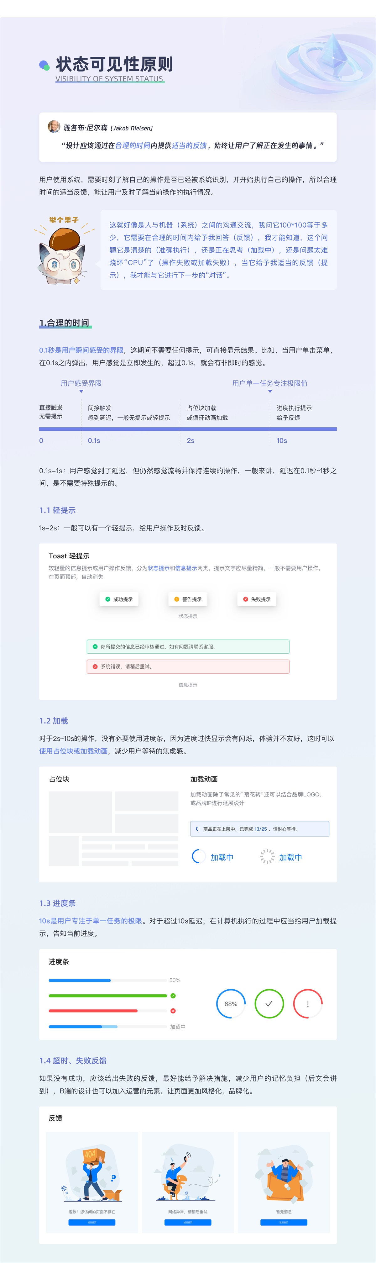 设计师必读！尼尔森十大设计原则在B端设计中的应用