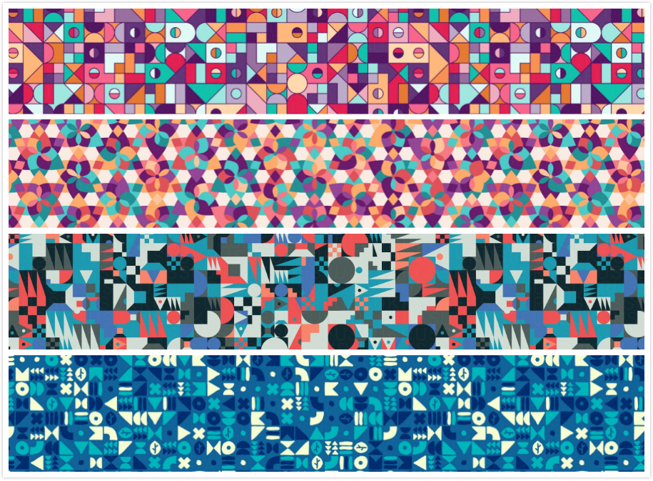这位十年经验的设计师，做了超过150张顶级图案纹理素材！