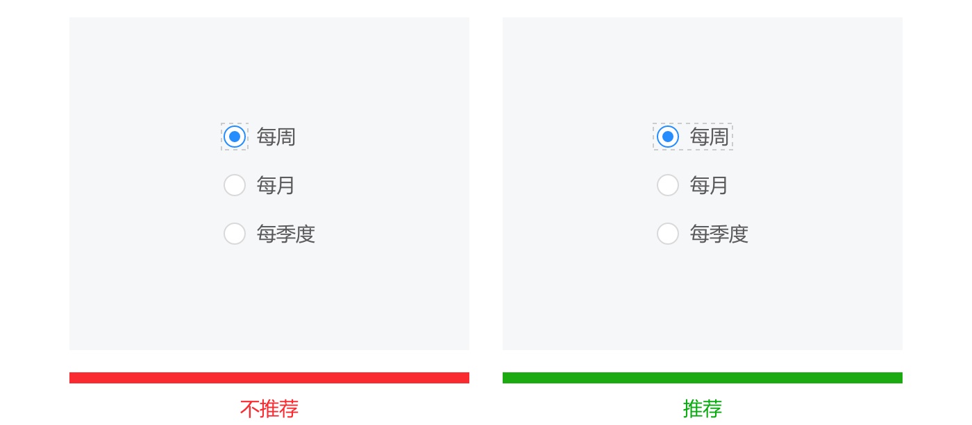 从四个部分，帮你完全掌握单选框的设计方法