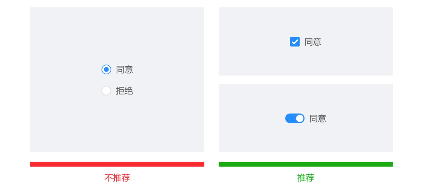 从四个部分，帮你完全掌握单选框的设计方法