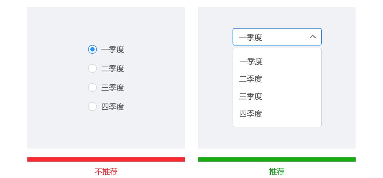 从四个部分，帮你完全掌握单选框的设计方法