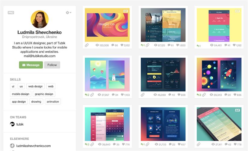 设计直播专题！Dribbble 上爆火的渐变网页设计是如何诞生的？