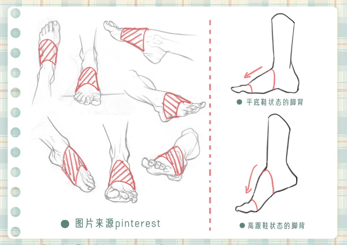手绘教程！超全的脚部绘制技巧，收藏这篇就够了