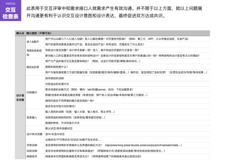 金山内部资料！超全面的需求+交互评审指南