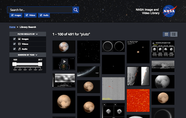 特色图库两连发！NASA官方图库+可商用免费图库