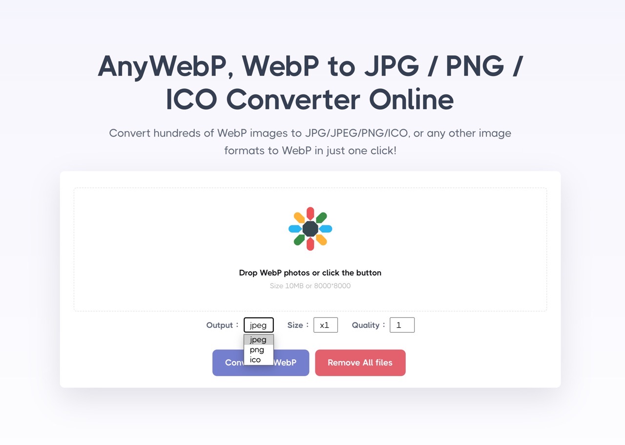 免费转换！批量将 WebP 转成 JPG、PNG 格式的神器「AnyWebP」