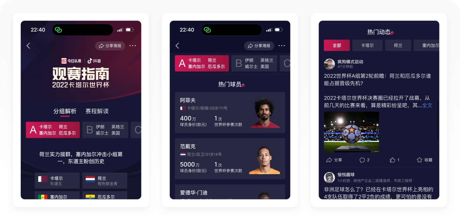 6000字拆解！花费10个亿，抖音如何设计世界杯专题？