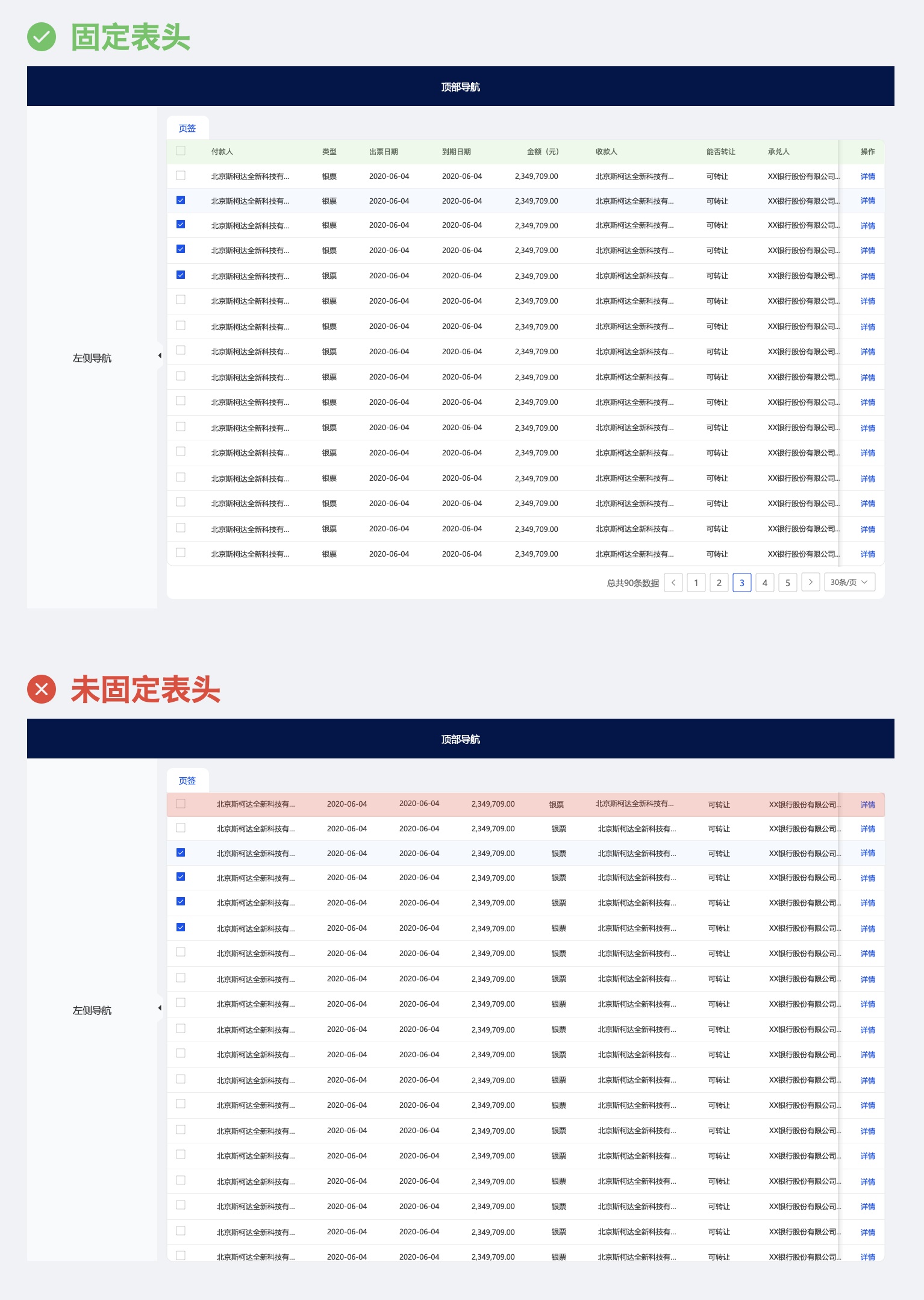 从易读性和易操作性两大方面，教你做好表格设计