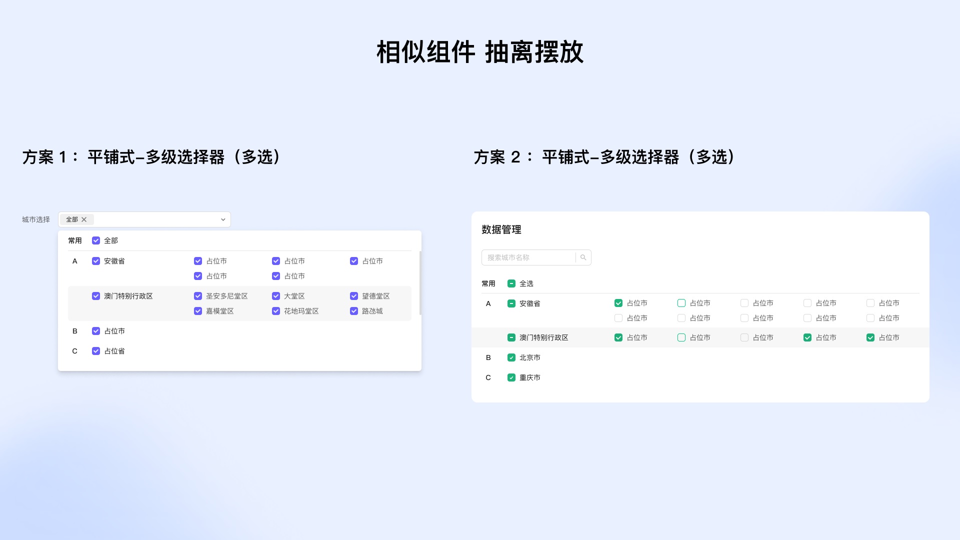 从4个方面，帮你学会设计业务组件库