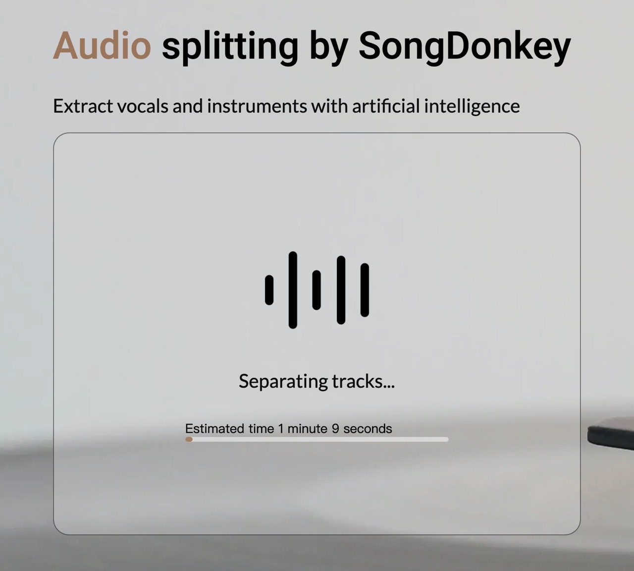 想让音乐和人声分离？试试免费在线神器「SongDonkey」