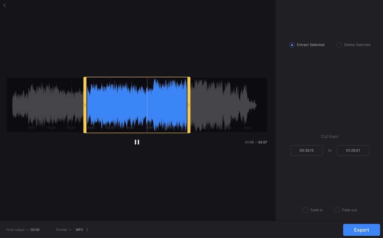 免费用！在线音频剪辑神器「Audio Cutter Online」