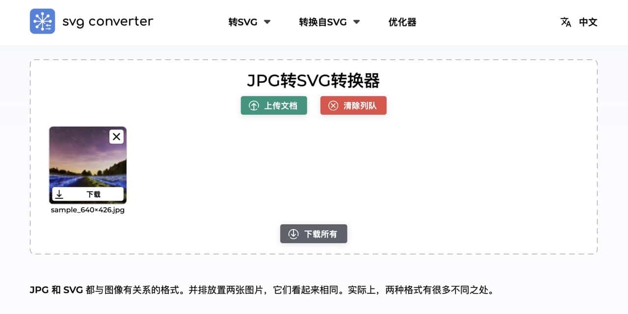 完全免费！SVG 格式转换在线神器「SVG Converter」