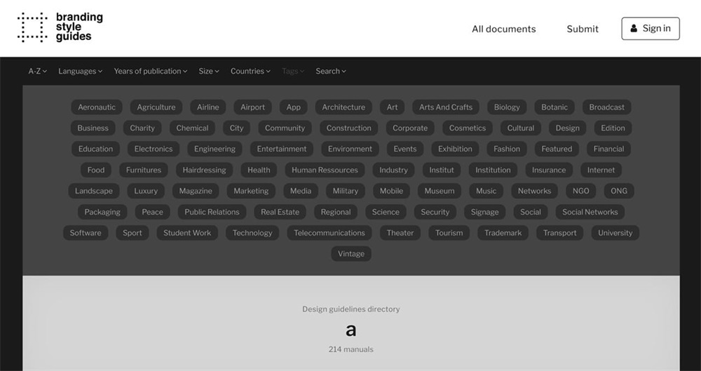 免费下载！Branding Style Guides 收录超过 2000 份品牌设计规范手册