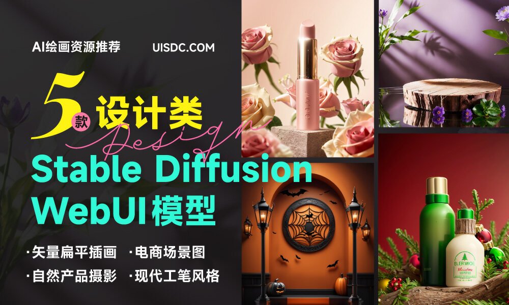 效率暴涨！5 款设计师必备的 Stable Diffusion WebUI 模型（三）