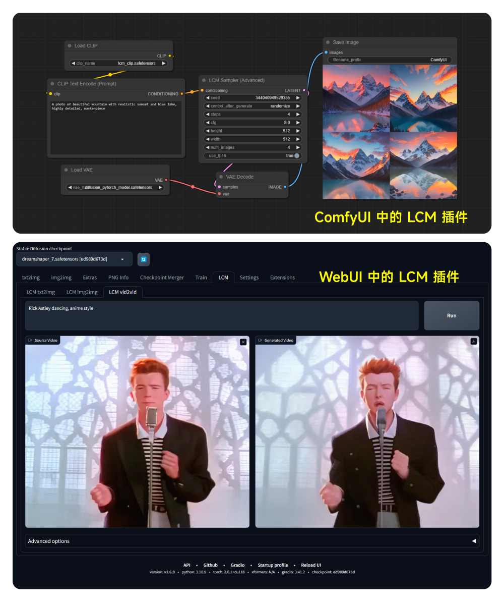 三秒4张图！让 Stable Diffusion 出图速度暴增的新一代生成模型LCM