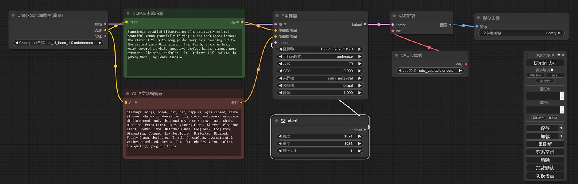 超详细的 Stable Diffusion ComfyUI 基础教程（三）：Refiner 细化流程