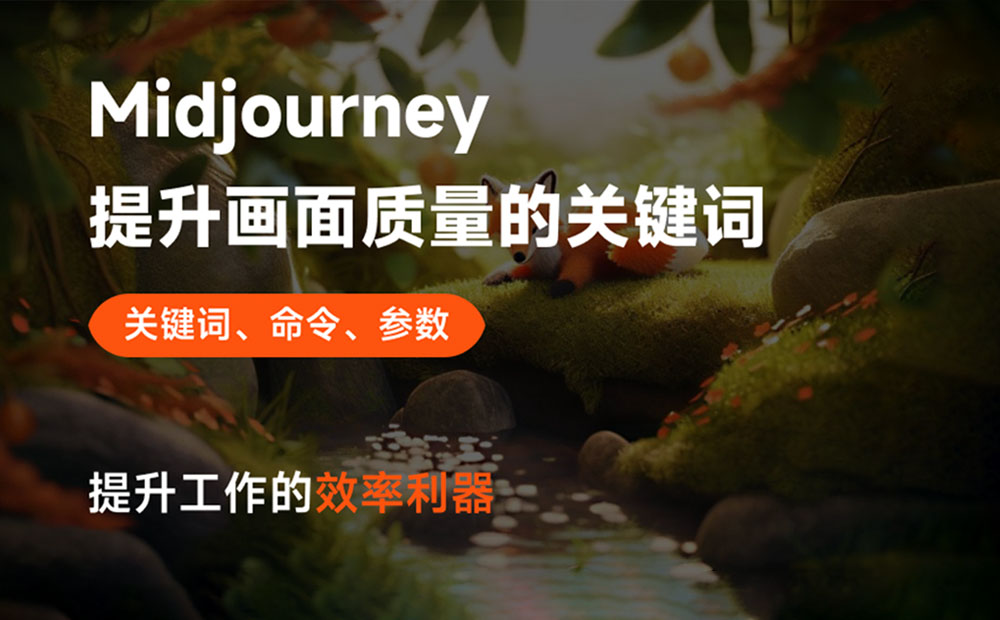 提升AI绘画质量！Midjourney关键词和参数大全