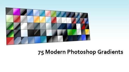 Modern Photoshop Gradients