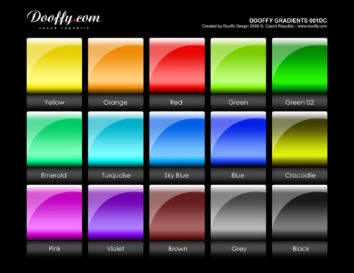 Doofy Gradients Set 001