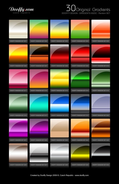 Doofy Gradients Set 002