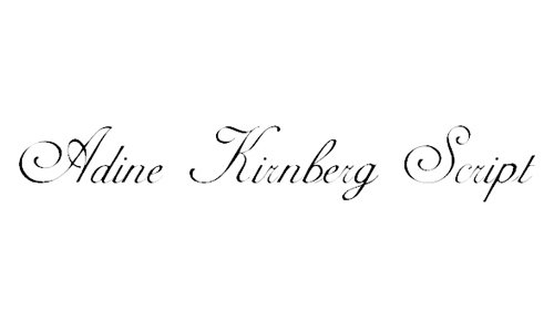 Adine Kirnberg Script font