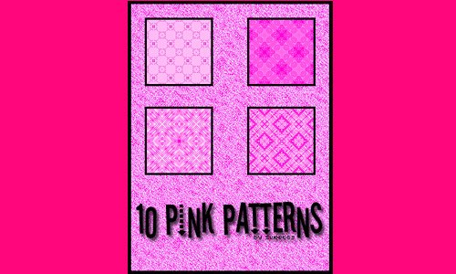 10 Pink Patterns