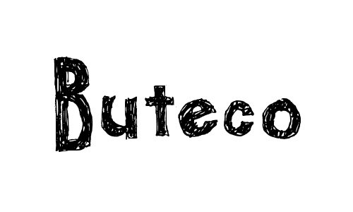 buteco font