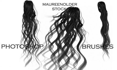 STOCK PHOTOSHOP BRUSHES hair4