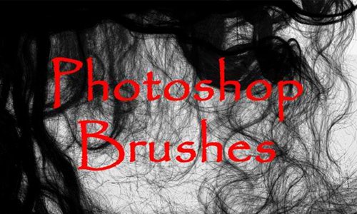 Photoshop HAIR brushes