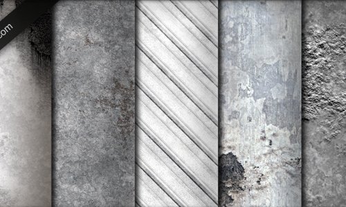 Whitewashed Grunge Textures