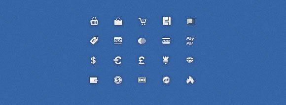 Mini Shopping Icons