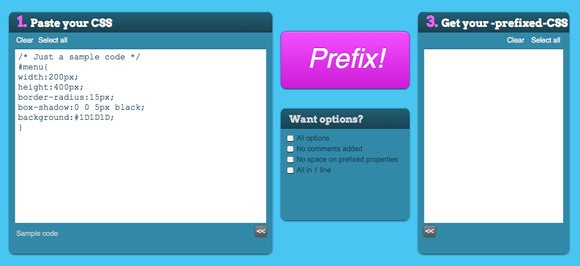 PrefixMyCSS