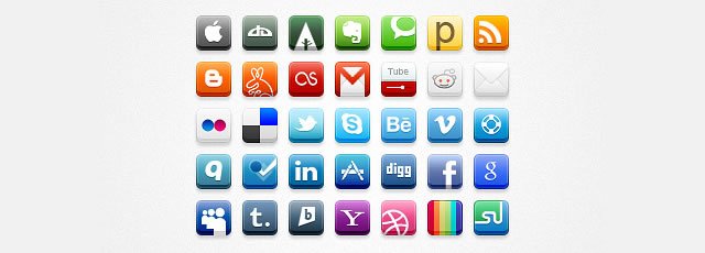 Social Media Icons